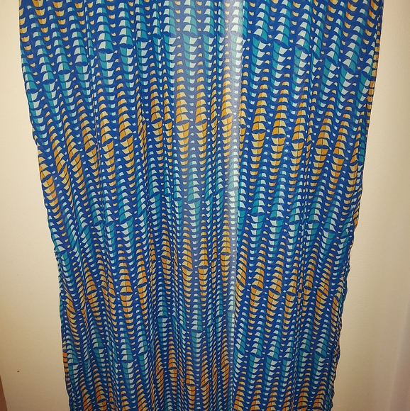 Addition Elle Long Kimono Style Sheer Wrap - Picture 9 of 10